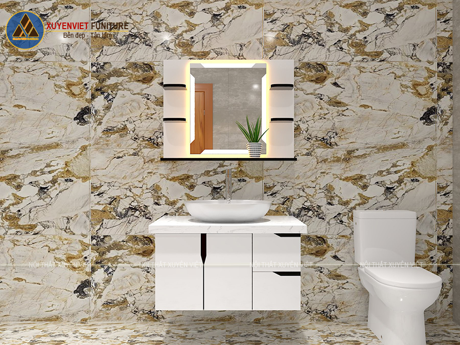 Thiết kế tủ bếp anh Hà