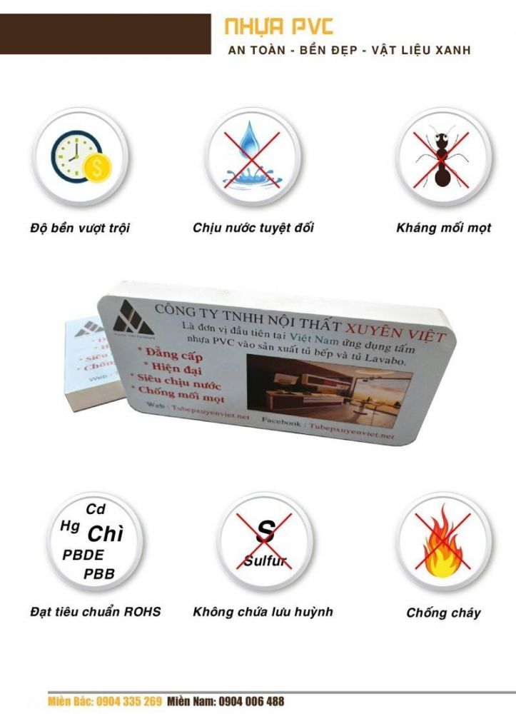 Hình ảnh những ưu điểm của tấm nhựa PVC mang lại