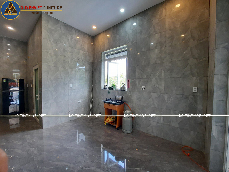 Hiện trạng không gian bếp nhà cô Phương trước khi thi công tủ bếp nhựa Hiện trạng không gian bếp nhà cô Phương trước khi thi công tủ bếp đẹp bằng nhựa