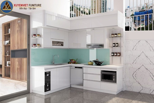 Tủ gầm cầu thang nhựa pvc chống mối mọt tại Xuyên Việt
