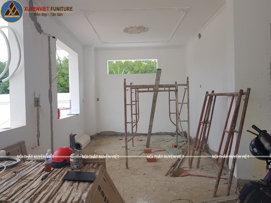 Hiện trạng căn bếp nhà anh Sáng - tây ninh