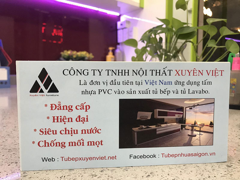 tủ bếp hiện đại nhà anh Vinh-Thủy Nguyên