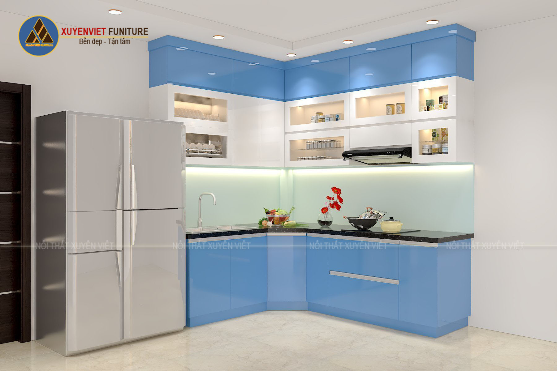  Tủ bếp chị Trang -quận 12 