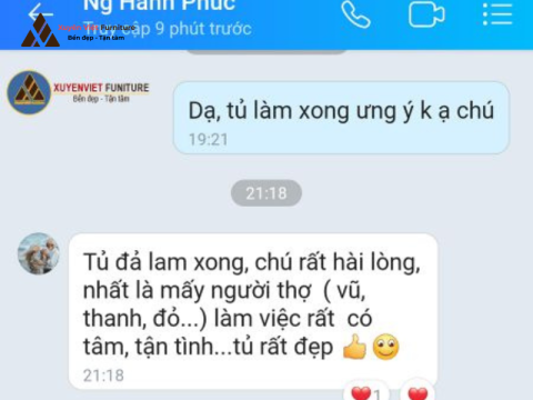 feeback chú Vinh