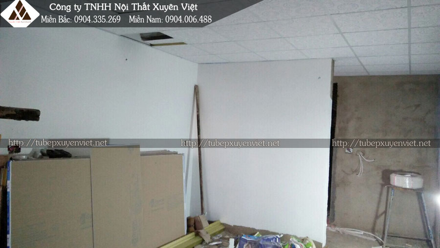 Hiện trạng bếp nhà anh Thịnh