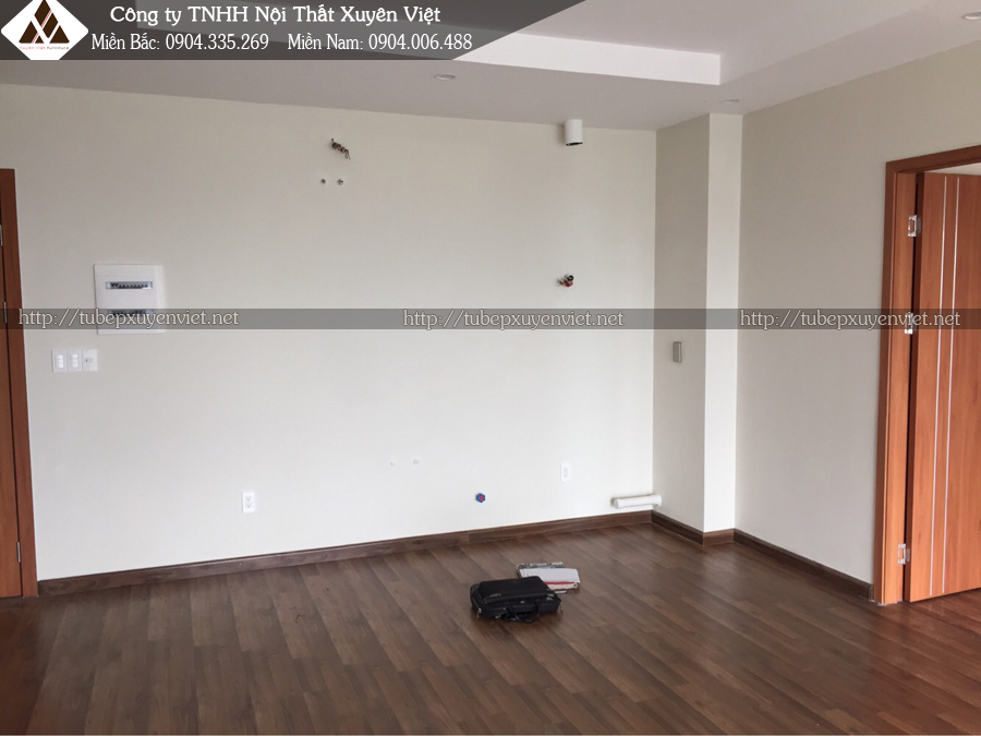 Hiện trạng căn hộ chung cư mới nhận nhà chị Hương