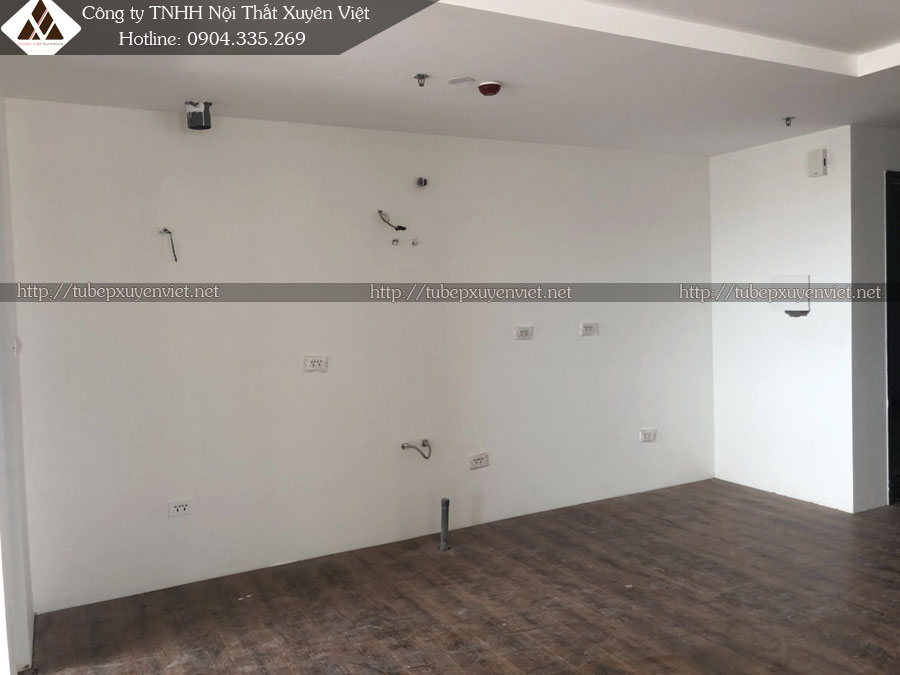 Hiện trạng bếp nhà cô Út