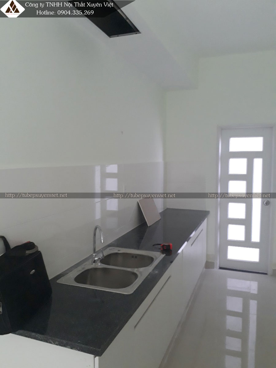 Hiện trang bếp căn bếp nhà anh Tú