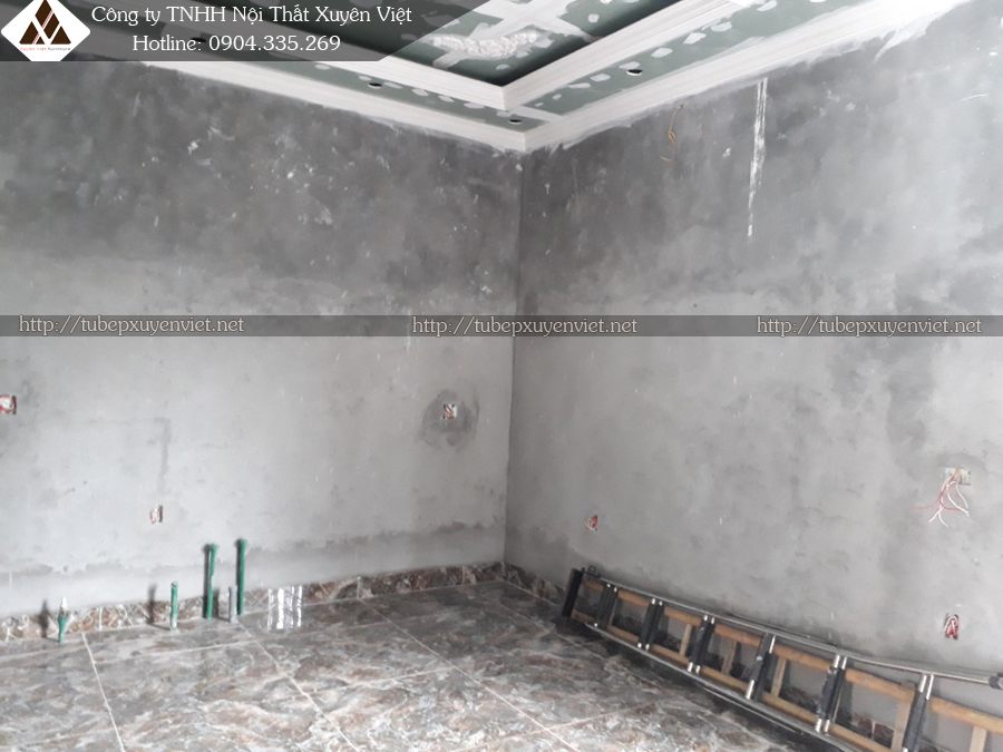 Hiện trang căn bếp nhà chị Thùy