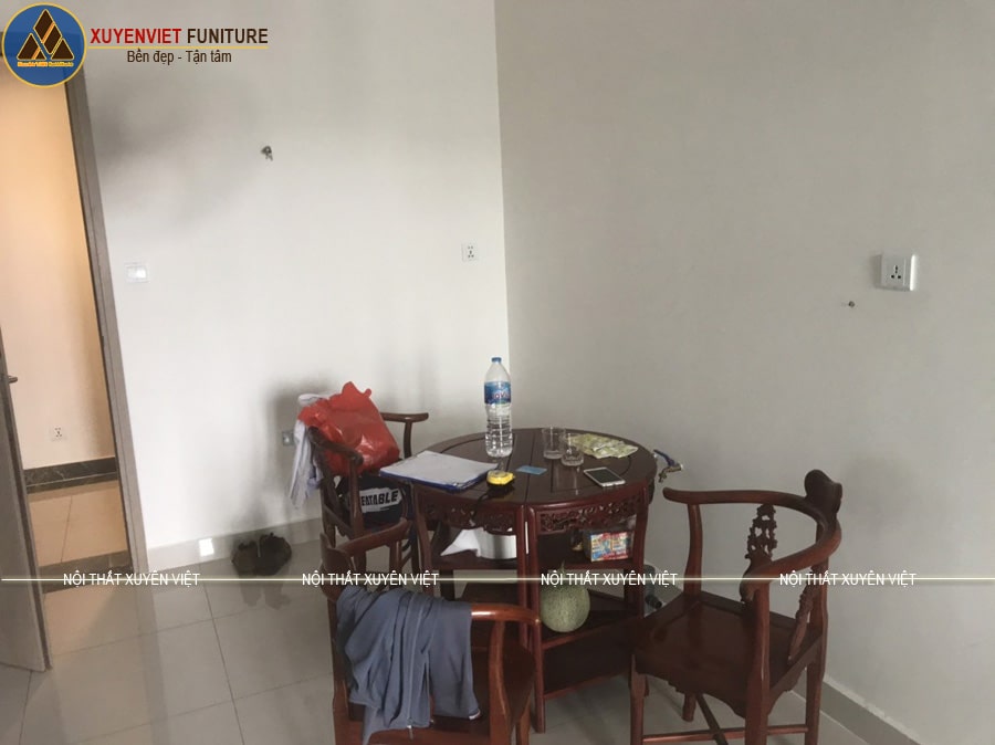 Hiện trạng căn bếp cô Huyền Anh