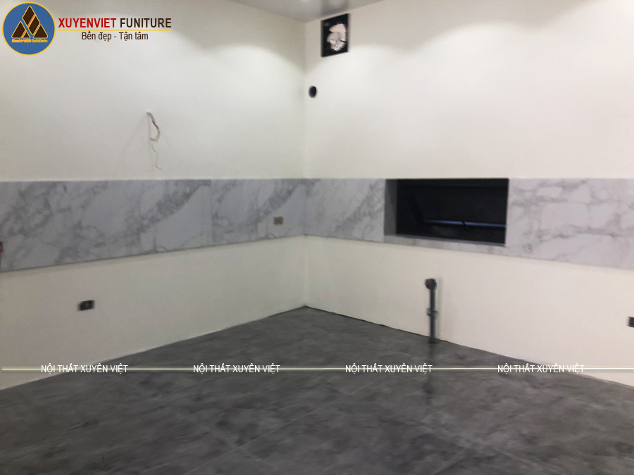 Hiện trang căn bếp nhà anh Tú - Quảng Ninh