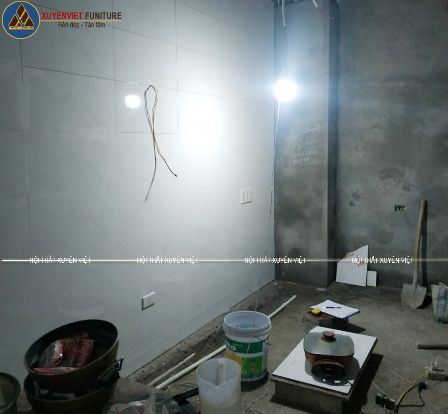 Hiện trạng bếp nhà Cô Vân- Cao Bằng