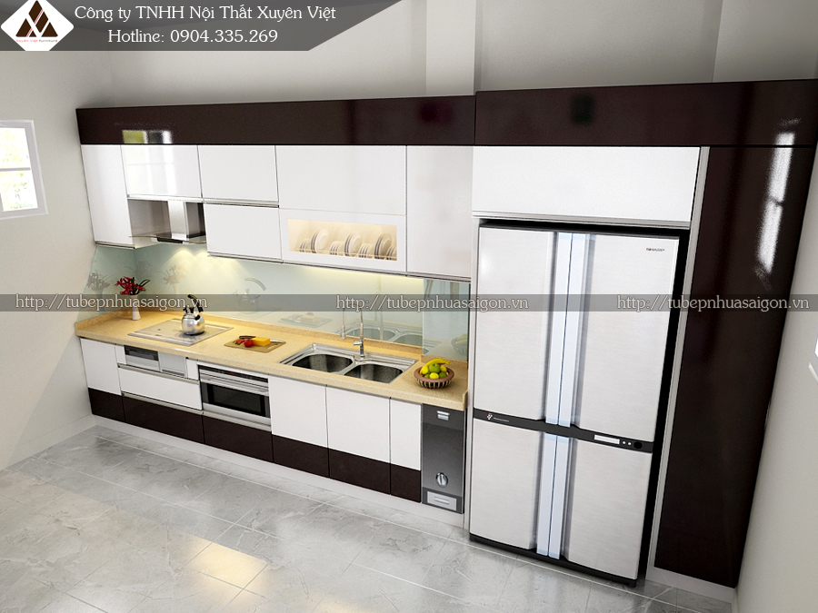 Hiện trạng bếp nhà anh Khánh - TP Cao Bằng