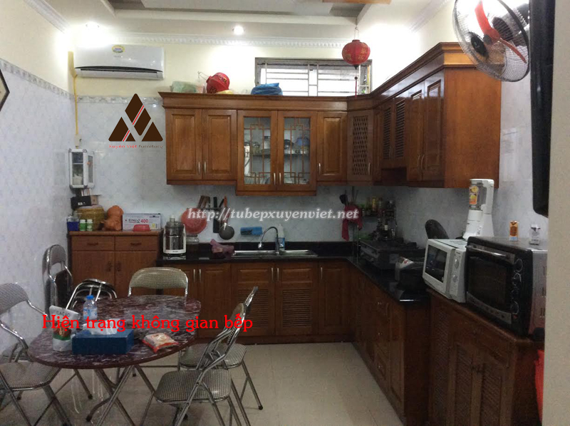 Hiện trạng bếp nhà chị Tuyết - Hải Phòng