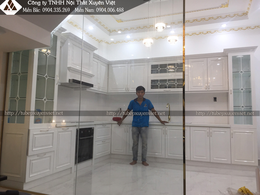 Tủ bếp nhà chị Kiều - Gò Vấp