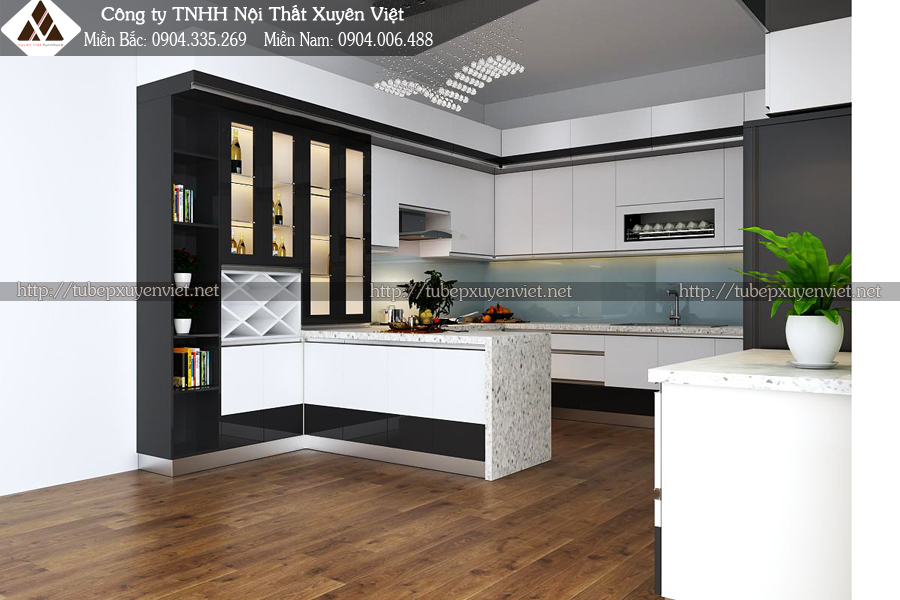 Tủ bếp anh Toàn - Hải Dương