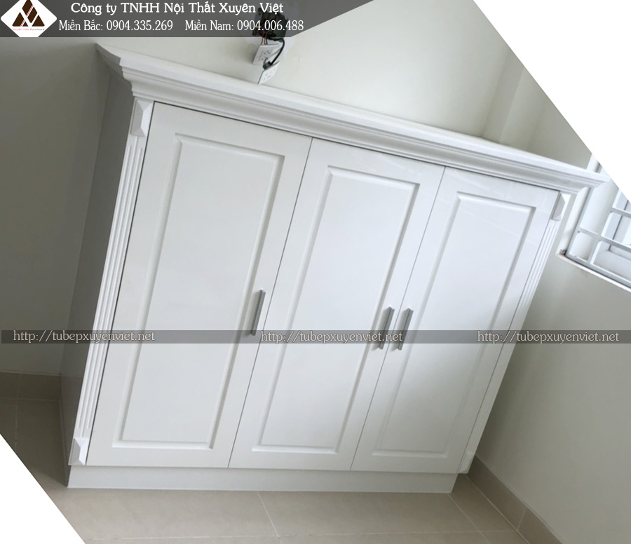 Tủ giầy bằng nhựa tân cổ điển