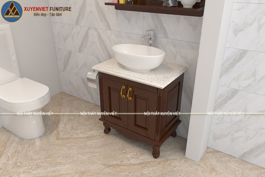 Tủ lavabo nhựa tân cổ điển phòng 2