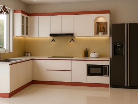 Thiết kế 3D tủ bếp LS200-210