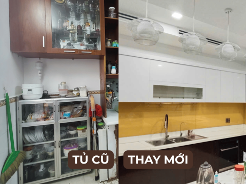 Tủ bếp nhựa L380-340