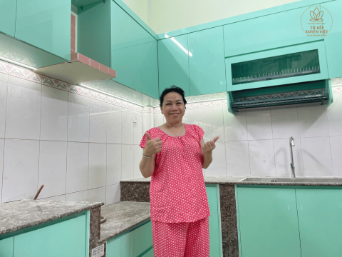 Tủ bếp nhựa
