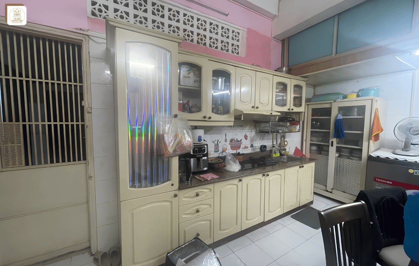 Tủ bếp nhựa